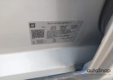 2018 Chevrolet Tahoe Commercial Fleet z USA, uszkodzony, nr VIN 1GNLCDECXJR130094